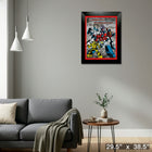 Transformers - Impression encadree - 29" x 38"-Prêt à accrocher - livré entièrement assemblé
