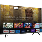 Skyworth - Téléviseur Google UHD 43" 60 Hz UE7600-Écran LED : la technologie LED offre une image claire et lumineuse, améliorant votre expérience visuelle avec des couleurs riches et des contrastes profonds.