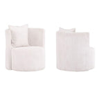 Brassex - Chaise d'appoint 723649 Callan - blanche-6
