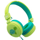 Planet Buddies - Écouteurs pour Enfants - Vert (Tortue)-Qualité sonore supérieure: Des écouteurs pour enfants câblés avec des pilotes de 40 mm, garantissant à vos enfants la meilleure expérience sonore. L'alternative parfaite aux haut-parleurs d'ordinateur peut également être utilisée avec les tablettes, les téléphones et les ordinateurs portables pour enfants