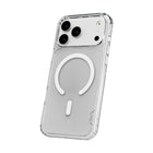 TUFF8 - Étui Mag Clear iPhone 17 Pro Max-Design cristallin : montre le téléphone tel qu’il est, avec une visibilité complète