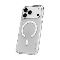 TUFF8 - Étui Mag Clear iPhone 17 Pro Max-Design cristallin : montre le téléphone tel qu’il est, avec une visibilité complète