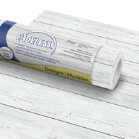 Dixon - Papier artistique pour babillard Fadeless, planches blanches, 48 po x 50 pi-Ultra résistant à la décoloration