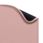 Logitech - Tapis de souris Série Studio avec Design Durable et Imperméable - Rose-Conçu avec Précision : L'effilochage c'est fini grâce aux bords anti-effiloche et coutures plates et durables. Obtenez plus de stabilité avec la base en caoutchouc (avec latex) anti-dérapante
