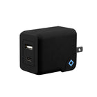 BlueDiamond - SmartCharge Chargeur Rapide 30 W - 1x USB-C PD, 1x USB-A-Chargez simultanément deux appareils mobiles via USB-A ou USB-C PD.
