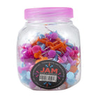 JAM Paper - Punaises colourées - pot de punaises de couleurs assorties - 2 paquets de 100-Gardez vos travaux scolaires, vos travaux de bureau, vos projets artistiques et visuels organisés avec des punaises colourées !