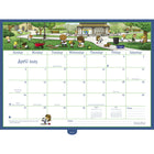 MotherWord - Ultime calendrier familial de luxe pour réfrigérateur 2024-2025 - 18 po x 13 1/2 po - anglais-Anglais seulement