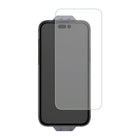AXS - ARMORGlass Pro Protecteur d'écran avec plateau d’installation pour Apple iPhone 15 Pro Max-Surface dure 9H
