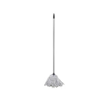 Globe Commercial Products - 12 oz Vadrouille de yacht synthetique - Poignee de 54 po - Blanc-Cette vadrouille pour yacht est ideale pour le sechage des sols et le nettoyage general dans les zones difficiles d'acces, ideal pour la conciergerie, la vente au detail, la restauration, les loisirs et le nettoyage rapide general