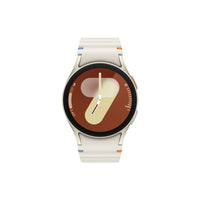 Samsung - Montre intelligente Bluetooth Galaxy Watch7 - 40 mm - Crème-Démarquez-vous avec un design flottant. Rehaussez votre style avec la montre Galaxy Watch7. Un design en verre flottant et des points de couture colorés ajoutent une touche d’élégance à votre poignet, tandis que les ondulations sur le bracelet montrent que vous êtes prêt pour les entraînements. La montre est offerte en petit et grand modèle avec trois options de couleurs : Vert, Argenté et Crème.