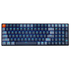 Adesso - EasyTouch 1200 Clavier mécanique compact RVB – 100 touches, filaire/sans fil/Bluetooth, QMK/VIA, interrupteurs rouges, touche Copilot-Clé Copilot : Accès en un clic à des outils d’IA puissants pour la programmation, l’écriture et les tâches de productivité