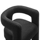 Modway - Kayla Boucle Tapis Fauteuil - Noir-8