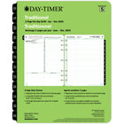 Day-Timer - Recharge datee 2025 2 pages/jour folio - 11 po H x 8 1/2 po l - bilingue-Reference des mois passe, present et futur