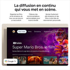 Google - Diffuseur TV (4K) - Porcelaine-Demandez simplement ce que vous voulez: La télécommande vocale est facile à utiliser et agréable à tenir. Avec votre voix, cherchez des émissions, trouvez des réponses et contrôlez vos appareils intelligents
