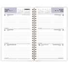 AT-A-GLANCE - Agenda scolaire de bureau hebdomadaire 2024-2025 - 4 7/8 po x 8 po - assorties - bilingue-Horaires hebdomadaires
