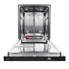 Kucht - Lave-vaisselle 24 po à commandes supérieures - Prêt pour panneau - Le système de filtration multiple améliore la performance en permettant au lave-vaisselle de fonctionner avec moins d’eau et moins d’énergie
