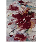 Modway - Blume Floral abstrait Tapis 4 pi l x 6 pi L - Multicolore-Tapis floral abstrait vibrant