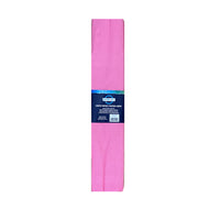 DBLG Import - Papier crêpe - 20 po x 7.5 po - rose vif - Paquet de 12-Le papier crêpe solide peuvent être étirés et façonnés à l'infini.