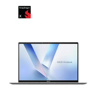 Asus - Ordinateur portable Vivobook 16 po WUXGA Copilot+ - Qualcomm Snapdragon X - SSD 512 Go - 16 Go de RAM - Windows 11 Famille - Argent-Processeur: Qualcomm Snapdragon X1 26 100