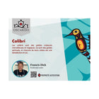 Oscardo - Sac-repas Hummingbird de Francis Dick-Sac-repas isotherme sécuritaire pour les aliments - Aide à conserver les aliments et les boissons au frais ou au chaud pendant jusqu’à 4 heures. Fabriqué à partir de matériaux sans PVC, sans BPA et sans latex pour une utilisation quotidienne sécuritaire