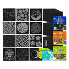 Art 101 - Kit d'art à gratter, paquet de 3-Choisissez parmi 3 ensembles différents de motifs à gratter sélectionnés par l'équipe de conception d'Art 101.