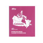 Hilroy - Canada Cahier cousu laminé, 10-7/8 po H x 8-3/8 po l, Couleurs Assorties-90 de brillance 