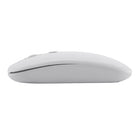 Basic Tech Souris slim sans fil 2.4GHZ - Blanc-Ergonomique