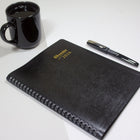 Brownline - 2026 Agenda mensuel Essential 14 mois - 8-7/8 po x 7-1/8 po - Noir - Anglais-Noir 