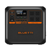 Bluetti - Centrale électrique portative Bluetti Premium Série AC180P - 1 440Wh-Charge plus rapide : Prêt à aller dans les 1 heure avec AC Turbo Charging ou charge PV.  Puisez dans l’énergie abondante du soleil grâce à une charge photovoltaïque efficace.