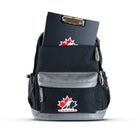 Hilroy - Sac à dos Hockey Canada Tru North, Noir-Logo brodé sur la pochette avant 