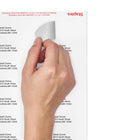 Staples - Étiquettes d'adresse blanches pour imprimantes jet d'encre/laser, 4 po x 1-1/3 po, paq./25-Conçues pour l'utilisation avec une imprimante à jet d'encre ou laser   