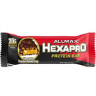 Allmax - Barres protéinées Hexparo au chocolat et au beurre de cacahuète - Lot de 12-La barre protéinée Hexapro n'est pas seulement une collation post-entraînement . c'est un en-cas à savourer à tout moment, conçu pour vous donner de l'énergie tout au long de la journée. Grâce à ses sources de protéines de haute qualité, elle vous permet d'atteindre facilement vos objectifs sportifs, et chaque bouchée regorge de nutriments essentiels pour vous rassasier et faire le plein d'énergie entre les repas. Contraire