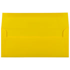 JAM Paper Enveloppes format livret en papier recyclé Brite Hue, ferm. gommée, 4 1/8 x 9 1/2 po, jaune, 1000/pqt-Taille : No 10 (4 1/8 x 9 1/2 po)