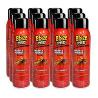 Blaze Pro - Défense contre les guêpes et les frelons - 450 g - Paquet de 12-Fabriqué au Canada