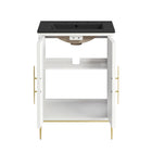 Modway - Awaken 24" Vanette de salle de bain - Blanc-9