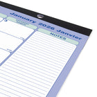 Blueline - 2026 Calendrier sous-main mensuel - 17-3/4 po x 10-7/8 po - Bilingue-Un mois par feuille avec un bloc par jour 