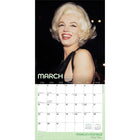 Plato - 2026 Marilyn Monroe Officiel Calendrier mural Suspendu Mensuel - 30,5 cm l x 61 cm H - Anglais-À Utiliser Tout de Suite - Calendrier de 16 mois, 12 pages de mois pleines et comprenant en prime les quatre derniers mois de l'année précédente avec une image supplémentaire