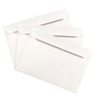 JAM Paper Enveloppes format livret à rabat droit gommé, 6 1/2 x 9 1/2 po, blanches, 1000 par paquet-Parfait pour les cartes de vœux, les invitations, les mariages ou toute autre annonce
