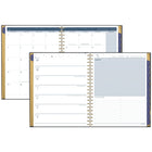 Cambridge - Agenda hebdomadaire/mensuel Stargazer 2026 - 11 po H x 8 1/2 po l - bleu - bilingue-12 mois de planification hebdomadaire/mensuelle