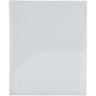 JAM Paper - Chemises multi-poches en plastique robuste - organiseur à 4 pochettes - transparent - Paquet de 2-5