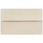 JAM Paper Enveloppes d'invitation pour passeport A10 - 6 x 9,5 po - Brun grès recyclé - 25/paquet (83736)-Couleur: Grès