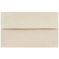 JAM Paper Enveloppes d'invitation pour passeport A10 - 6 x 9,5 po - Brun grès recyclé - 25/paquet (83736)-Couleur: Grès