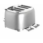 Salton - grille pain numériques NuRetro 4 tranches - argent métallisé-Créez une cuisine parfaitement coordonnée avec les autres appareils de la gamme nuretro de salton!