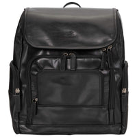Mancini - Sac à dos pour portable 15,6 po et tablette - 12po x 6po x 15po - Noir-Equipé de la dernière technologie de blocage d’ondes RFID