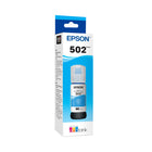 Epson - T502 Bouteille d’encre - Capacité standard - Cyan-Impression de milliers de pages