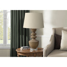 Monarch Specialties - Luminaire - 28 po H Lampe De Table - Résine Brune - Abat-Jour Beige - Transitionnel-Équipée d'un interrupteur à 3 voies pratique, cette lampe décorative vous permet de régler facilement l'ambiance avec une ampoule de 100w (ampoule à 3 voies non incluse), ce qui vous permet d'éclairer votre espace en toute occasion, qu'il s'agisse d'une séance de lecture ou d'une soirée de détente