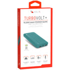 Helix - Batterie externe 10 000 mAh, Bleu-Deux sorties