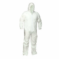 Forcefield - Combinaison de polyoléfine jetable - 2TG - Blanc-Polyoléfine blanche