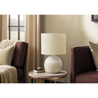 Monarch Specialties - Luminaire - 15 po H Lampe De Table - Résine D'Ivoire - Abat-Jour Beige-L'abat-jour beige doux offre une lumière chaude, éclairant sans effort votre salon, votre chambre ou votre bureau pour une ambiance accueillante