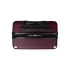 Bugatti - Valise de cabine à coque rigide 21.50po de la collection Monaco - Figue-Intérieur doublé avec panneau séparateur, poche pratique et sangles de serrage pour garder le contenu organisé et en place